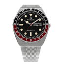 Stainless Steel - Black - Red